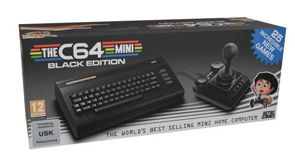 THEC64 Mini Black Edition (Commodore 64)– JETZT KAUFEN BEI GLACIER GAMES .at
