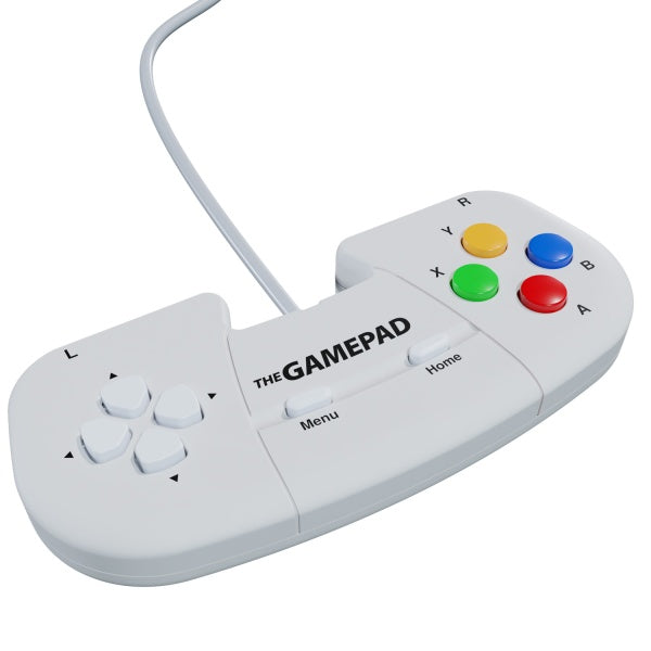 The Gamepad White (for THEC64 Mini, THEA500 Mini, PC, Mac and Linux) (Commodore 64)– JETZT KAUFEN BEI GLACIER GAMES .at