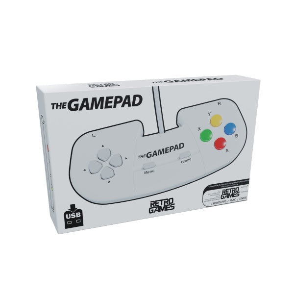 The Gamepad White (for THEC64 Mini, THEA500 Mini, PC, Mac and Linux) (Commodore 64)– JETZT KAUFEN BEI GLACIER GAMES .at