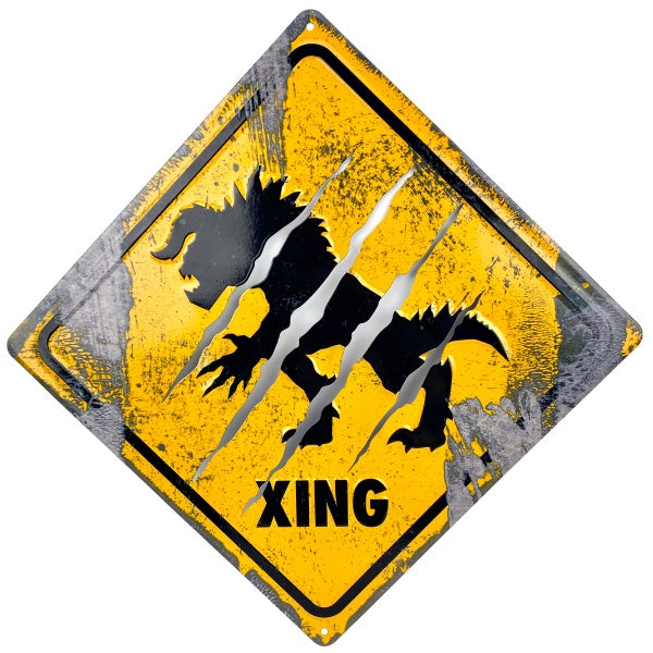 Fallout Metal Sign "Deathclaw"– JETZT KAUFEN BEI GLACIER GAMES .at