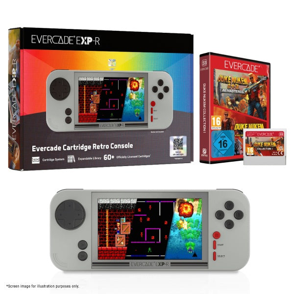 Blaze Evercade EXP-R und Duke Nukem Collection 1 (Bundle)– JETZT KAUFEN BEI GLACIER GAMES .at