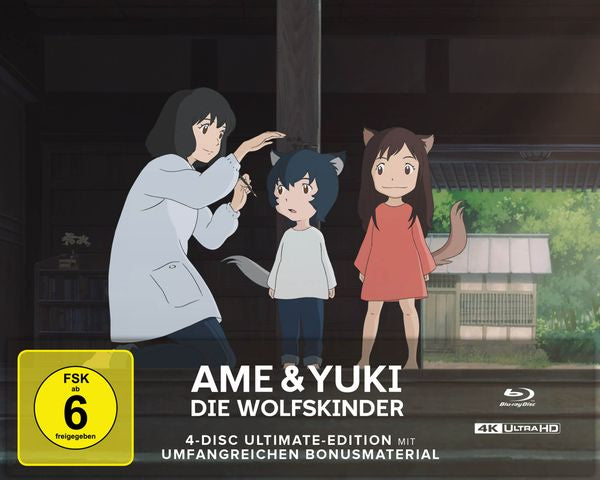Ame & Yuki - Die Wolfskinder - Ultimate Edition (4K UHD+2 BDs)
