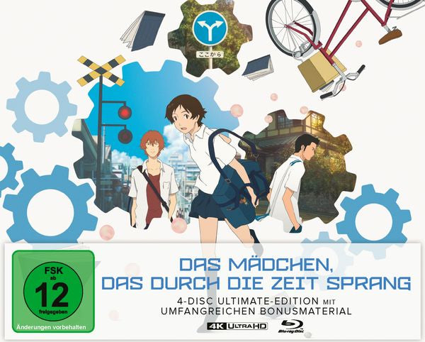 Das Mädchen, das durch die Zeit sprang - Ultimate Edition (4K UHD+2 Blu-rays+CD)