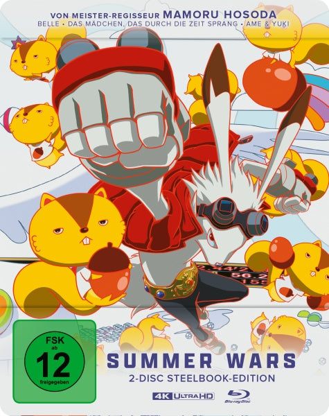Summer Wars (Limitiertes Steelbook, 4K-UHD + Blu-ray)– JETZT KAUFEN BEI GLACIER GAMES .at