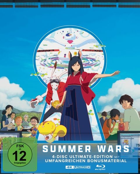 Summer Wars - Ultimate Edition (4K UHD+2 BDs+1 CD)