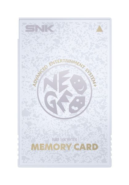 NEO GEO AES+ Memory Card (White)