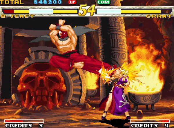 NEO GEO AES+ Garou: Mark of the Wolves Cartridge – Bild 2– JETZT KAUFEN BEI GLACIER GAMES .at