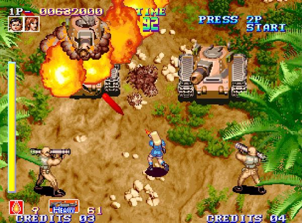 NEO GEO AES+ Shock Troopers Cartridge