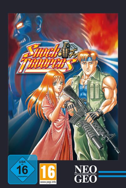 NEO GEO AES+ Shock Troopers Cartridge