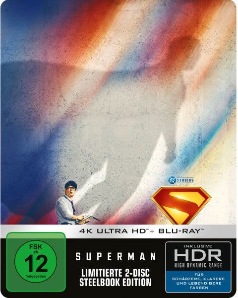 Superman (Limitiertes Steelbook A, 4K-UHD+Blu-ray)– JETZT KAUFEN BEI GLACIER GAMES .at
