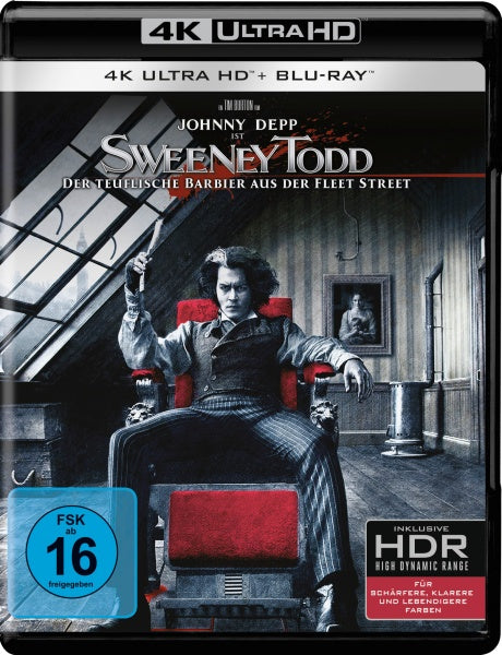 Sweeney Todd: Der teuflische Barbier aus der Fleet Street (4K-UHD+Blu-ray)– JETZT KAUFEN BEI GLACIER GAMES .at