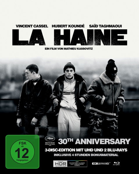 La Haine - Hass (Mediabook, 4K-UHD+2 Blu-rays)– JETZT KAUFEN BEI GLACIER GAMES .at