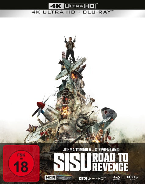 Sisu: Road to Revenge (Limitiertes Steelbook, 4K-UHD+Blu-ray)– JETZT KAUFEN BEI GLACIER GAMES .at