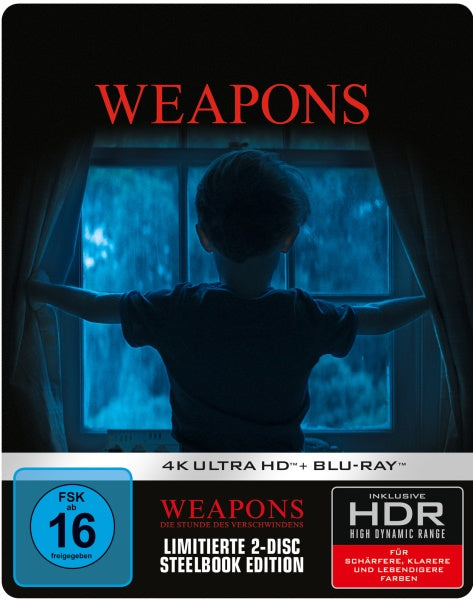 Weapons - Die Stunde des Verschwindens (Limitiertes Steelbook, 4K-UHD+Blu-ray)– JETZT KAUFEN BEI GLACIER GAMES .at