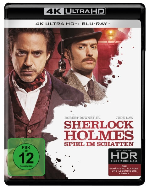 Sherlock Holmes: Spiel im Schatten (4K-UHD+Blu-ray)– JETZT KAUFEN BEI GLACIER GAMES .at