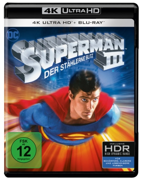 Superman III - Der stählerne Blitz (4K UHD)– JETZT KAUFEN BEI GLACIER GAMES .at
