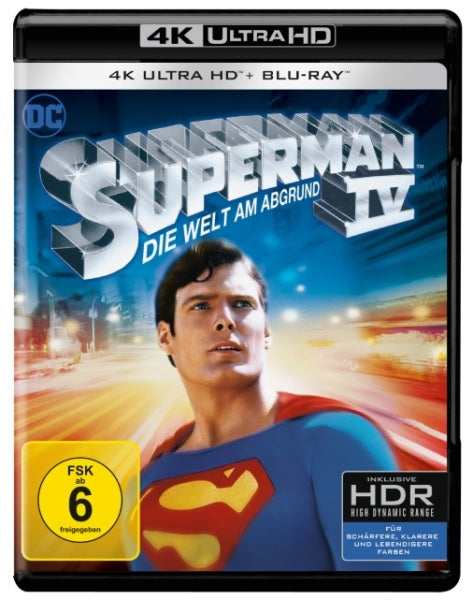 Superman IV - Die Welt am Abgrund (4K UHD)– JETZT KAUFEN BEI GLACIER GAMES .at