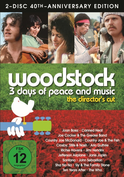 Woodstock: 3 Days of Peace and Music (Special Edition) (DVD)– JETZT KAUFEN BEI GLACIER GAMES .at