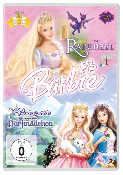 Barbie als die Prinzessin und das Dorfmädchen / Barbie als Rapunzel (DVD)– JETZT KAUFEN BEI GLACIER GAMES .at
