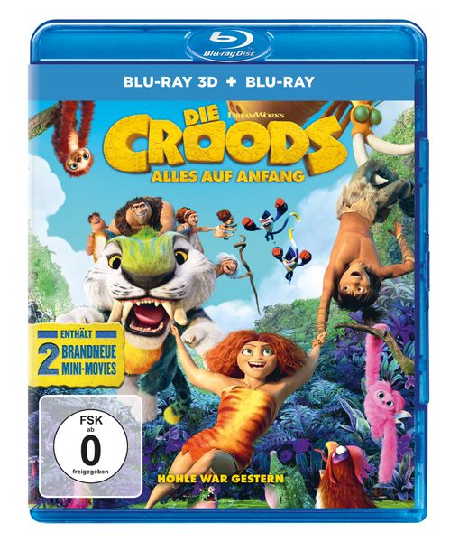 Die Croods - Alles auf Anfang (3D Blu-ray)