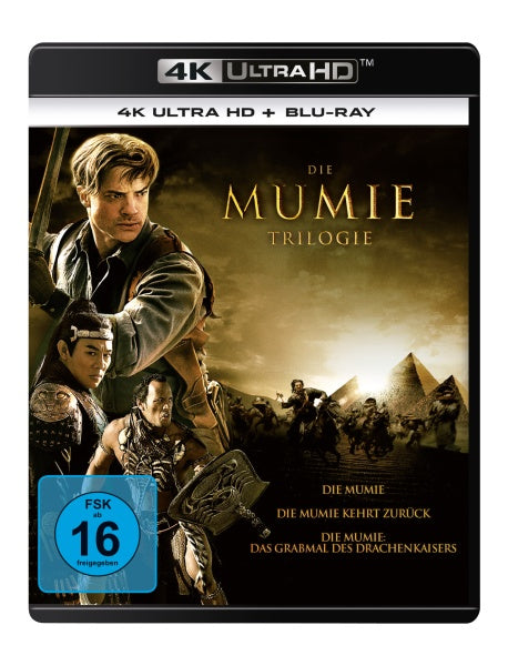 Die Mumie Trilogie (4K-UHD)– JETZT KAUFEN BEI GLACIER GAMES .at