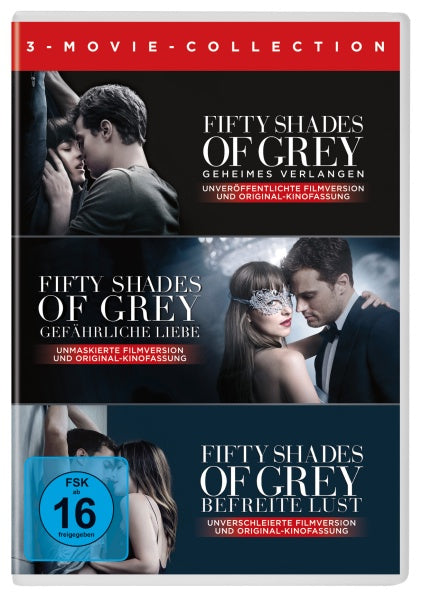 Fifty Shades of Grey - 3 Movie - Collection (DVD)– JETZT KAUFEN BEI GLACIER GAMES .at