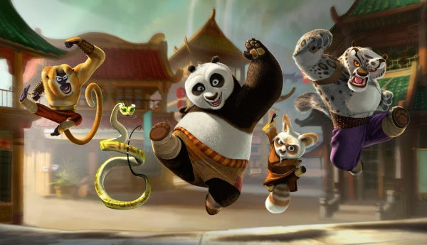 Kung Fu Panda 1-4 Box Set (DVD) – Bild 3– JETZT KAUFEN BEI GLACIER GAMES .at