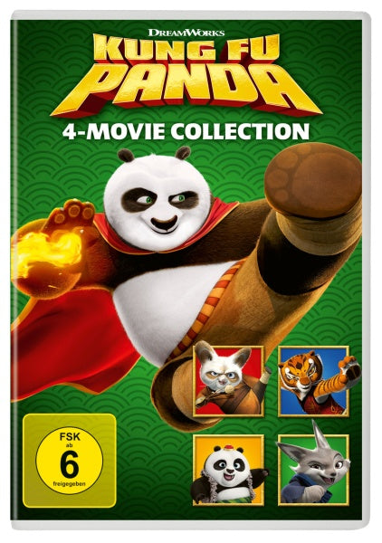 Kung Fu Panda 1-4 Box Set (DVD)– JETZT KAUFEN BEI GLACIER GAMES .at