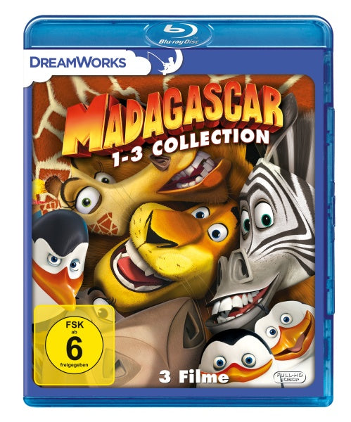 Madagascar 1-3 Collection (Blu-ray)– JETZT KAUFEN BEI GLACIER GAMES .at