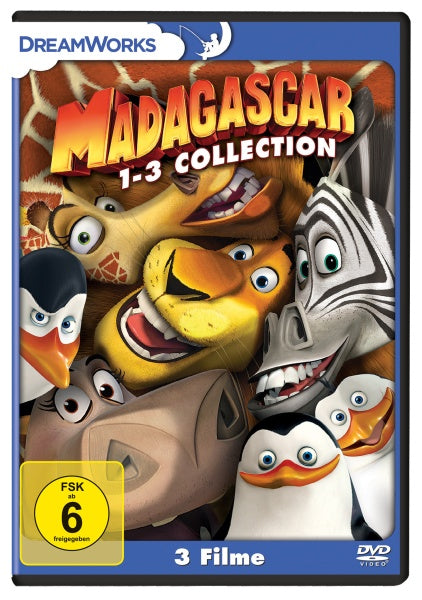 Madagascar 1-3 Collection (DVD)– JETZT KAUFEN BEI GLACIER GAMES .at