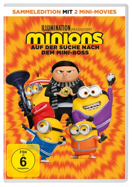 Minions - Auf der Suche nach dem Mini-Boss (DVD)– JETZT KAUFEN BEI GLACIER GAMES .at