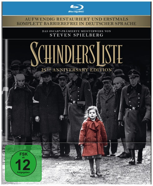 Schindlers Liste - 25th Anniversary Edition (Blu-ray)– JETZT KAUFEN BEI GLACIER GAMES .at