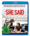 She Said (Blu-ray)– JETZT KAUFEN BEI GLACIER GAMES .at