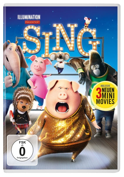 Sing (DVD)– JETZT KAUFEN BEI GLACIER GAMES .at