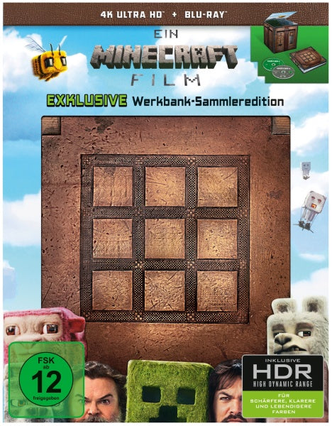Ein Minecraft Film Collectors Edition (4K-UHD + Blu-ray)– JETZT KAUFEN BEI GLACIER GAMES .at