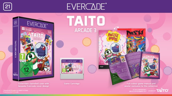 Blaze Evercade Taito Arcade 3 Cartridge – Bild 5– JETZT KAUFEN BEI GLACIER GAMES .at