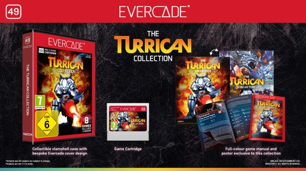 Blaze Evercade The Turrican Collection 1 Cartridge – Bild 5– JETZT KAUFEN BEI GLACIER GAMES .at