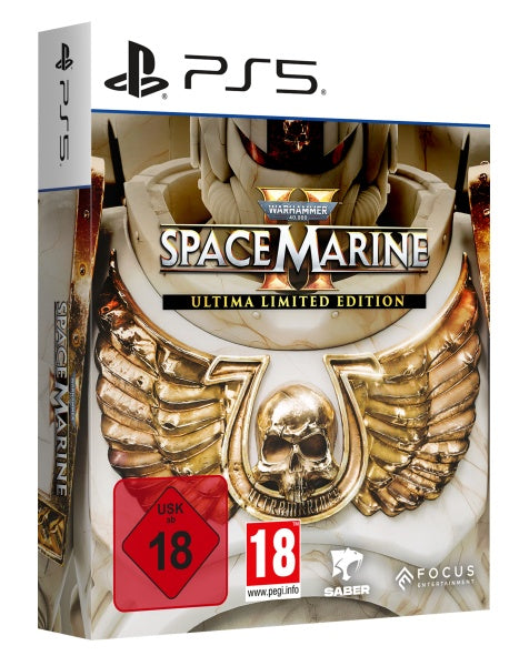 Warhammer 40,000: Space Marine 2 - Ultima Limited Edition (PS5)– JETZT KAUFEN BEI GLACIER GAMES .at