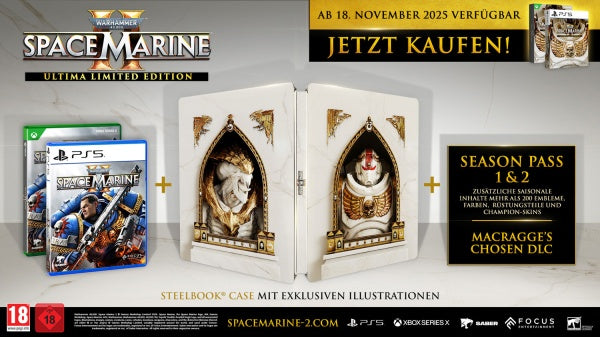Warhammer 40,000: Space Marine 2 - Ultima Limited Edition (Xbox Series X) (Xbox Series…– JETZT KAUFEN BEI GLACIER GAMES .at