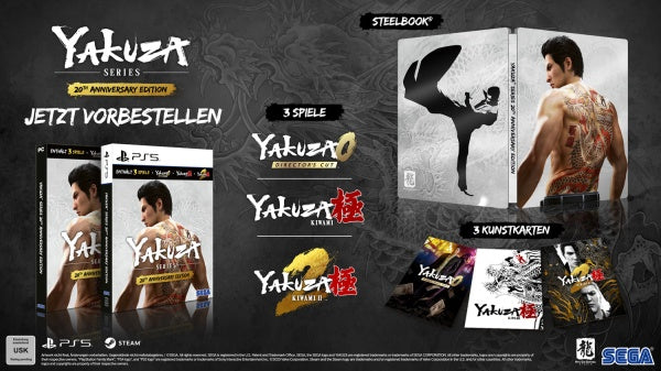 Yakuza Series 20th Anniversary Edition (Code in a Box) (PC) – Bild 4– JETZT KAUFEN BEI GLACIER GAMES .at