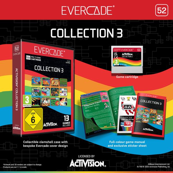 Blaze Evercade Activision Collection 3 Cartridge – Bild 4– JETZT KAUFEN BEI GLACIER GAMES .at