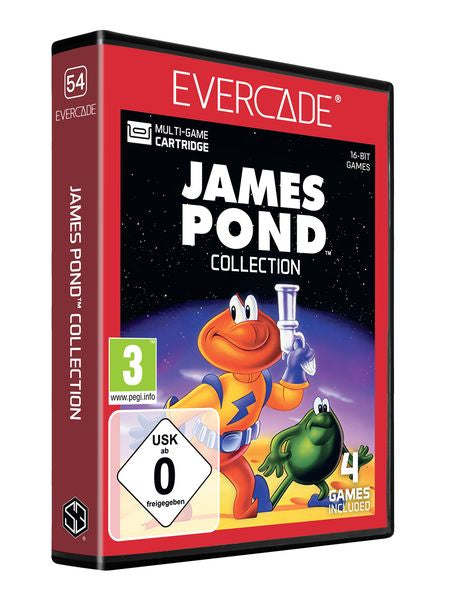 Blaze Evercade James Pond Collection Cartridge