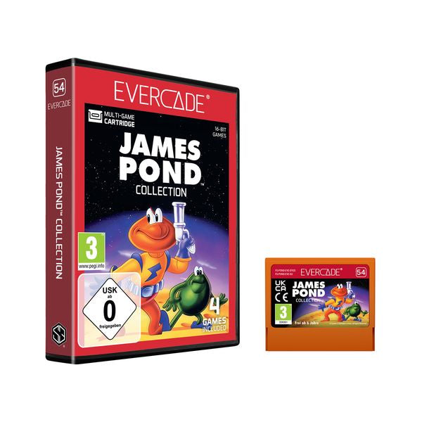 Blaze Evercade James Pond Collection Cartridge