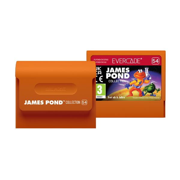 Blaze Evercade James Pond Collection Cartridge