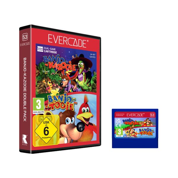 Blaze Evercade Banjo-Kazooie Double Pack Cartridge