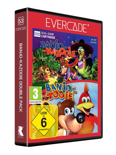 Blaze Evercade Banjo-Kazooie Double Pack Cartridge