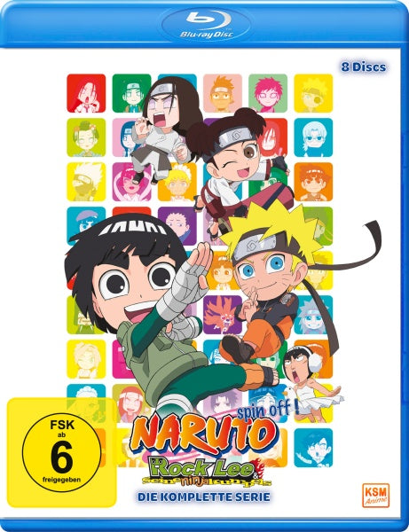 Naruto Spin - Off! Rock Lee und seine Ninja Kumpels - Die komplette Serie (8 Blu-rays)– JETZT KAUFEN BEI GLACIER GAMES .at