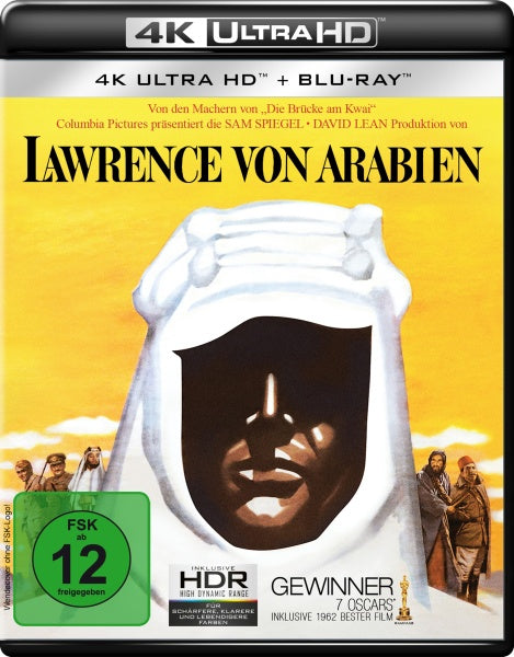 Lawrence von Arabien (2 4K-UHDs+2 Blu-rays)– JETZT KAUFEN BEI GLACIER GAMES .at