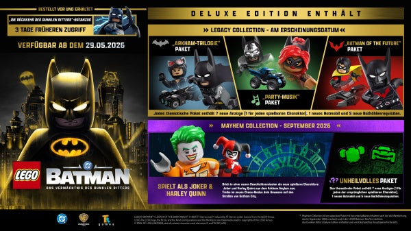 LEGO Batman: Das Vermächtnis des Dunklen Ritters Deluxe Edition (PS5) – Bild 3– JETZT KAUFEN BEI GLACIER GAMES .at