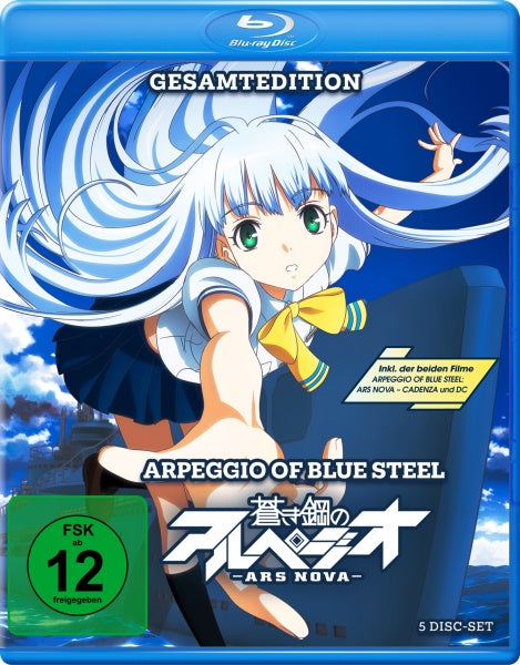 Arpeggio of Blue Steel Ars Nova - Gesamtedition (5 Blu-rays)– JETZT KAUFEN BEI GLACIER GAMES .at